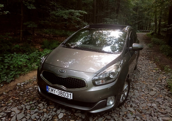 Kia Carens cena 42000 przebieg: 230000, rok produkcji 2015 z Myślenice małe 781